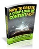 Thumbnail  How To Create A Crap Load Of Content Fast 