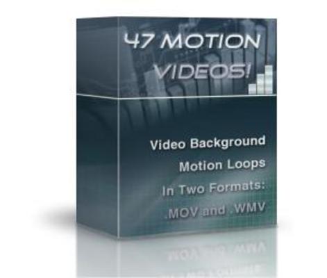 Product picture 47 Motion Video Background Loops (Reseller Site)