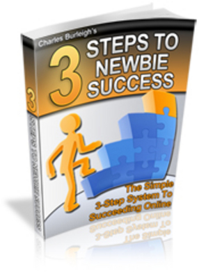 Product picture 3 Steps To Newbie Success