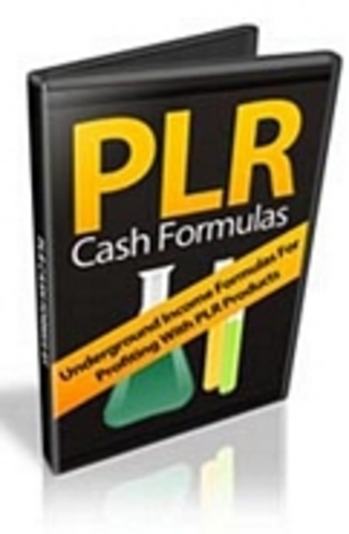 Product picture PLR Cash Formulas