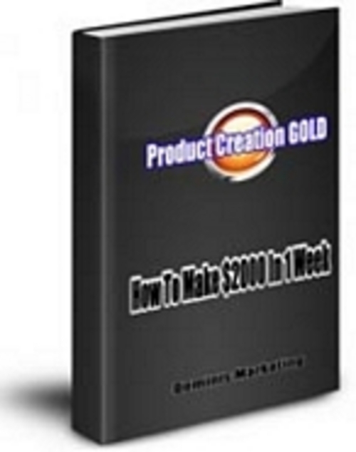 Product picture Product Creation Gold