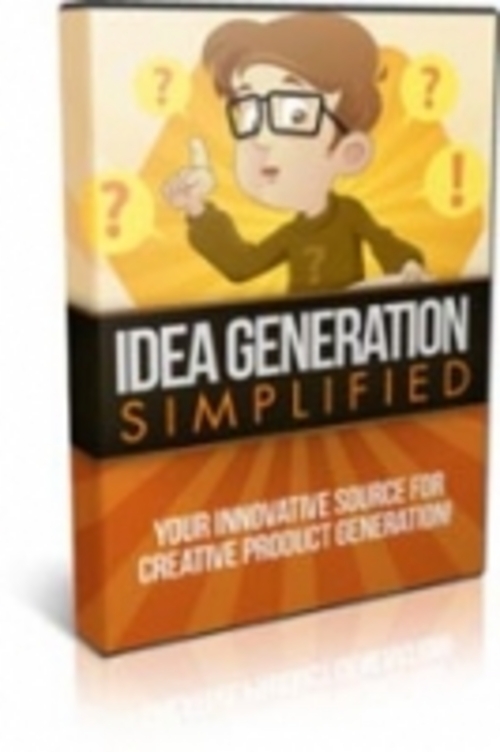 Product picture Idea Generation Simplified