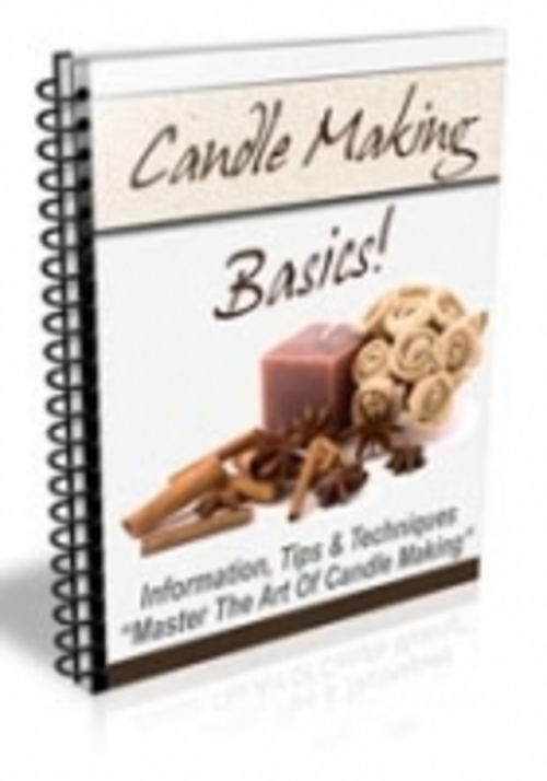 Product picture Candle Making Basics Newletter