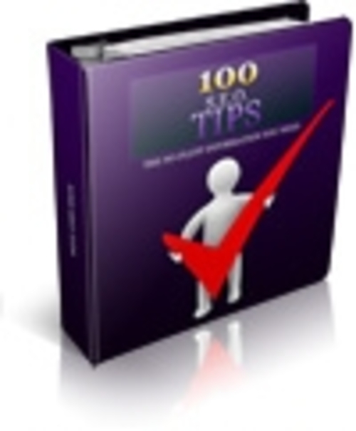 Product picture 100 SEO Tips
