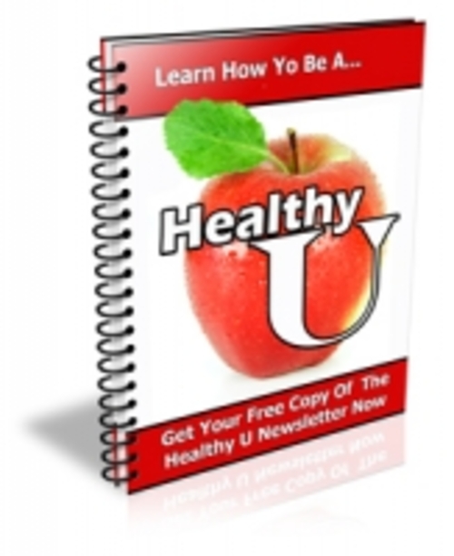 Product picture Healthy U PLR Newsletter 