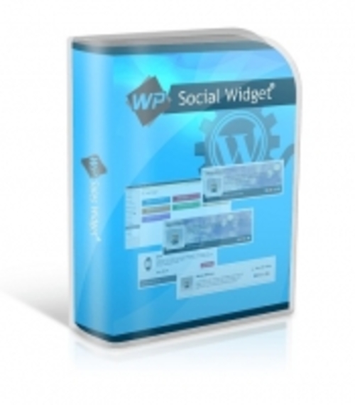 Product picture WP Social Widget Plugin - PLR 