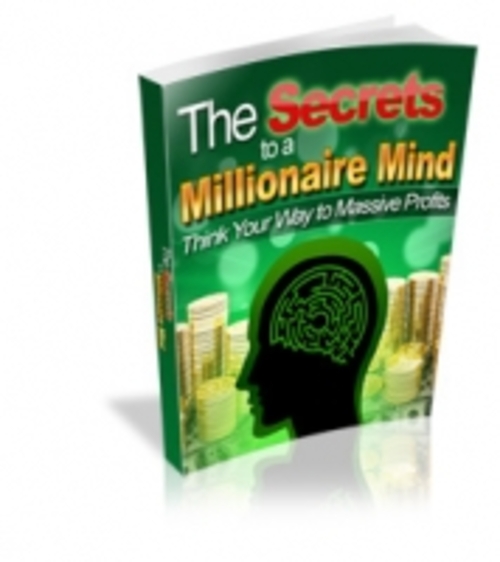 Product picture Secrets To A Millionaire Mind 