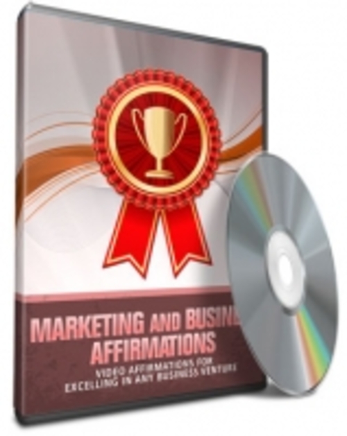 Product picture Marketing and Business Affirmations 