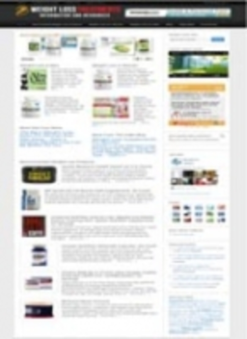 Product picture Weight Loss Niche Blog 