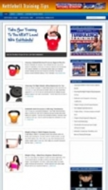 Product picture Kettlebell Niche Blog 
