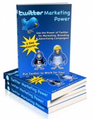 Product picture Twitter Marketing Power - PLR