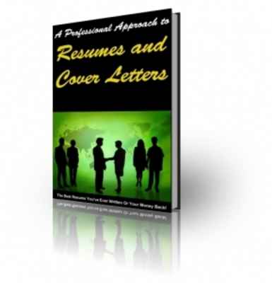 Product picture Resume and Cover Letters - PLR