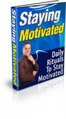 Product picture Staying Motivated - PLR