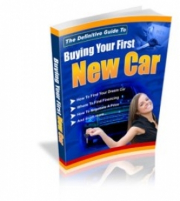 Product picture Buying Your First New Car! - PLR