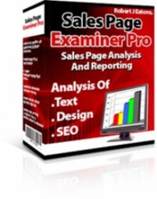 Product picture Sales Page Examiner Pro V2.0