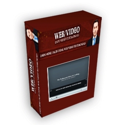 Product picture Web Video Testimonial Software PLR