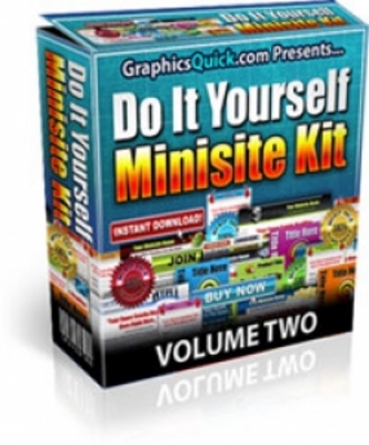 Product picture Do It Yourself Minisite Kit VOLUME 2 Personal Use